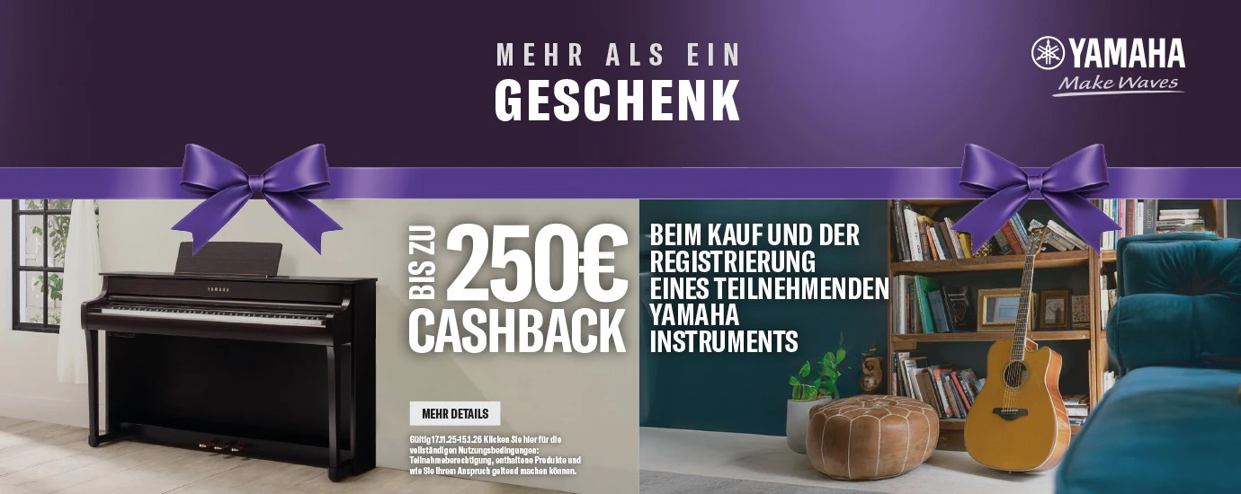 Yamaha Cashback Banner